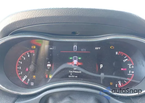 2014 Dodge Durango Limited z USA, uszkodzony, nr VIN 1C4RDHDG8EC366182